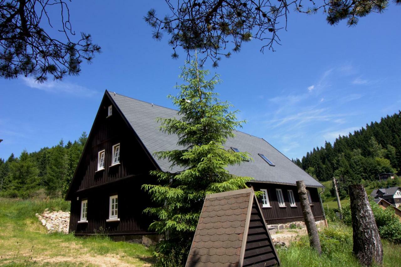 Ferienhaus Anno Dazumal, wie zu Opa`s Zeiten Klingenthal Exterior foto