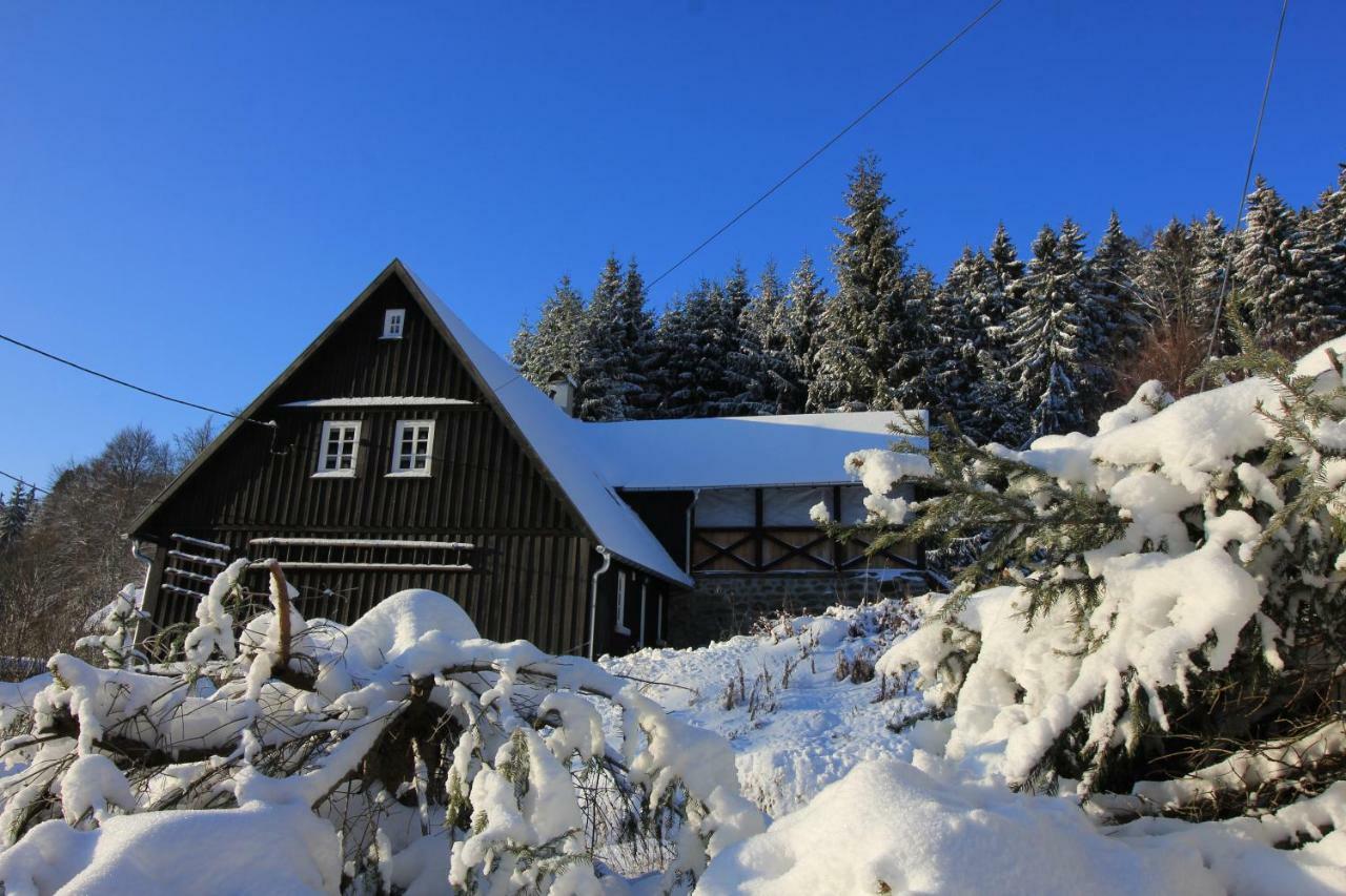 Ferienhaus Anno Dazumal, wie zu Opa`s Zeiten Klingenthal Exterior foto